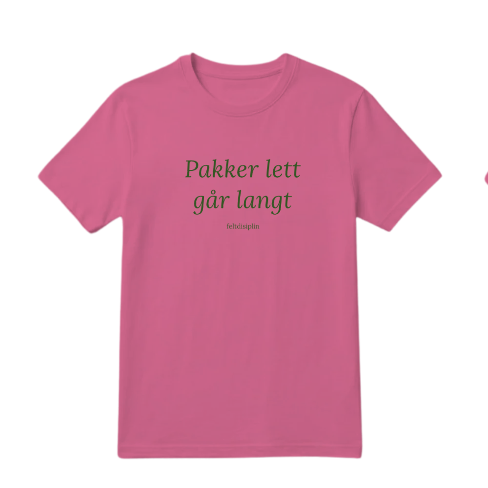 Pakker lett går langt