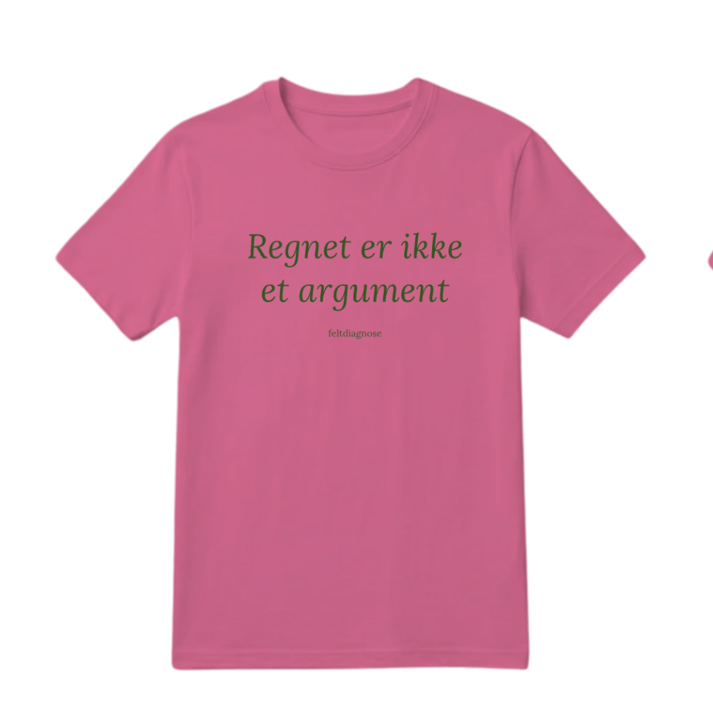 Regnet er ikke et argument