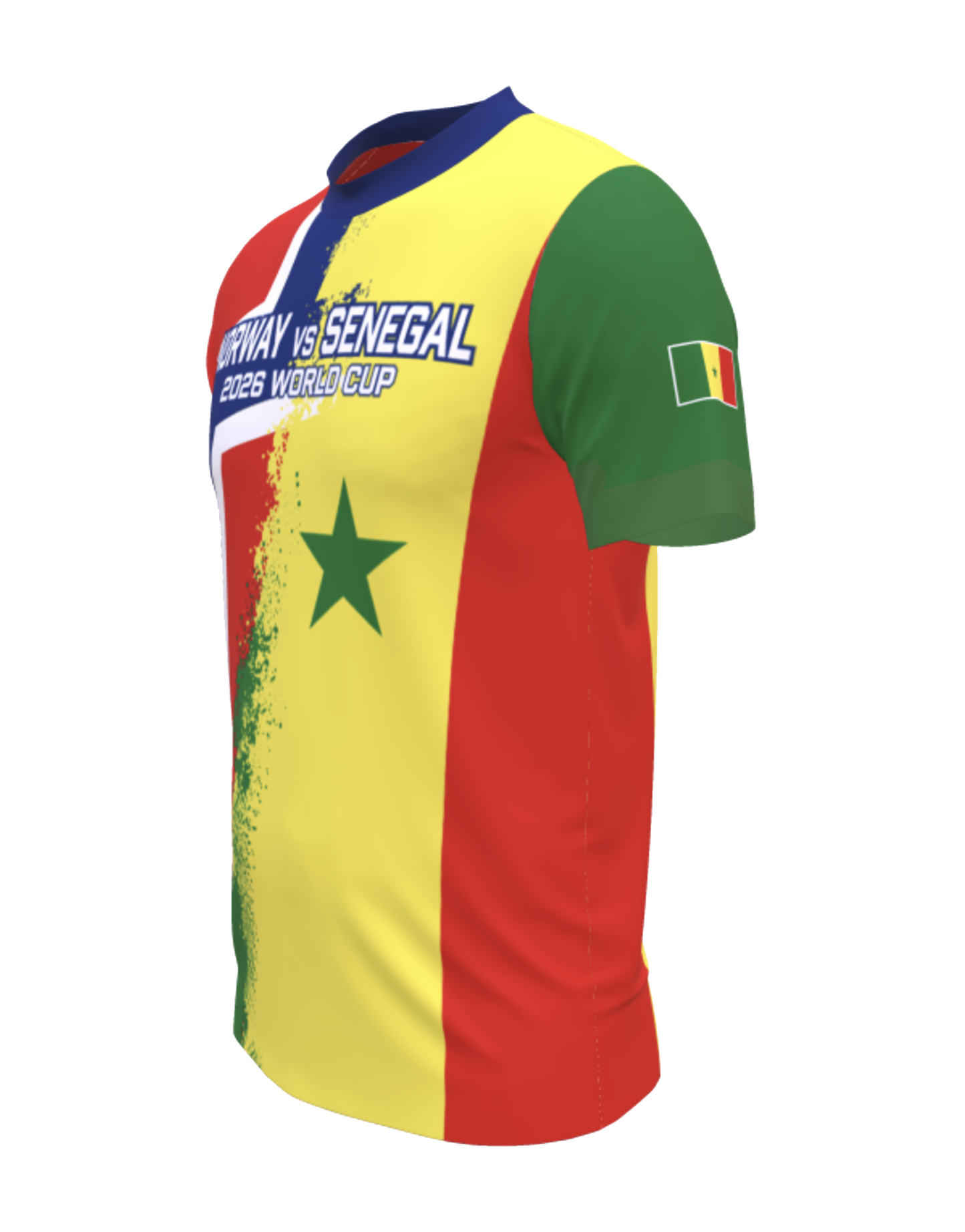 Fotball-VM 2026: Supporterdrakt Norge vs. Senegal