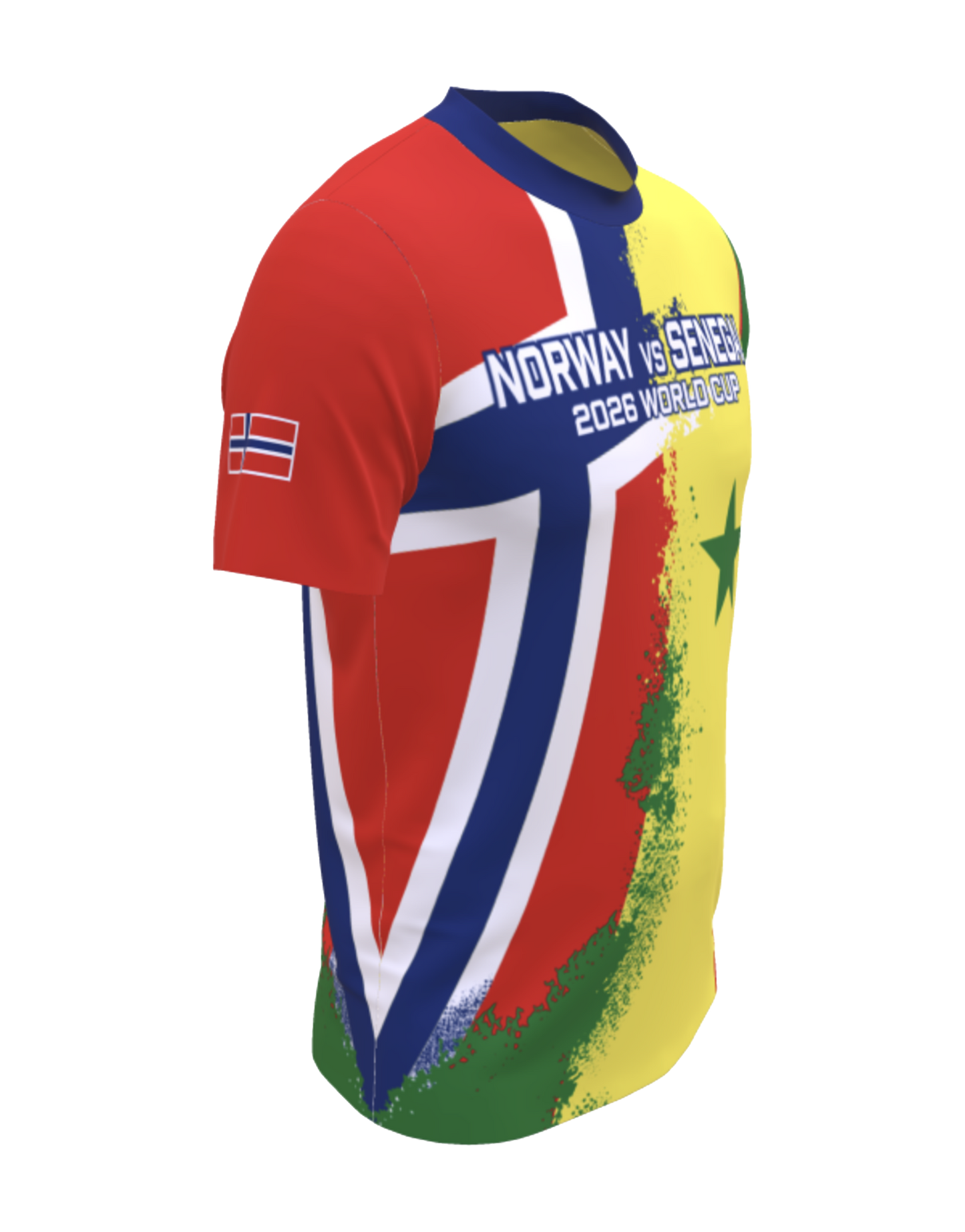 Fotball-VM 2026: Supporterdrakt Norge vs. Senegal