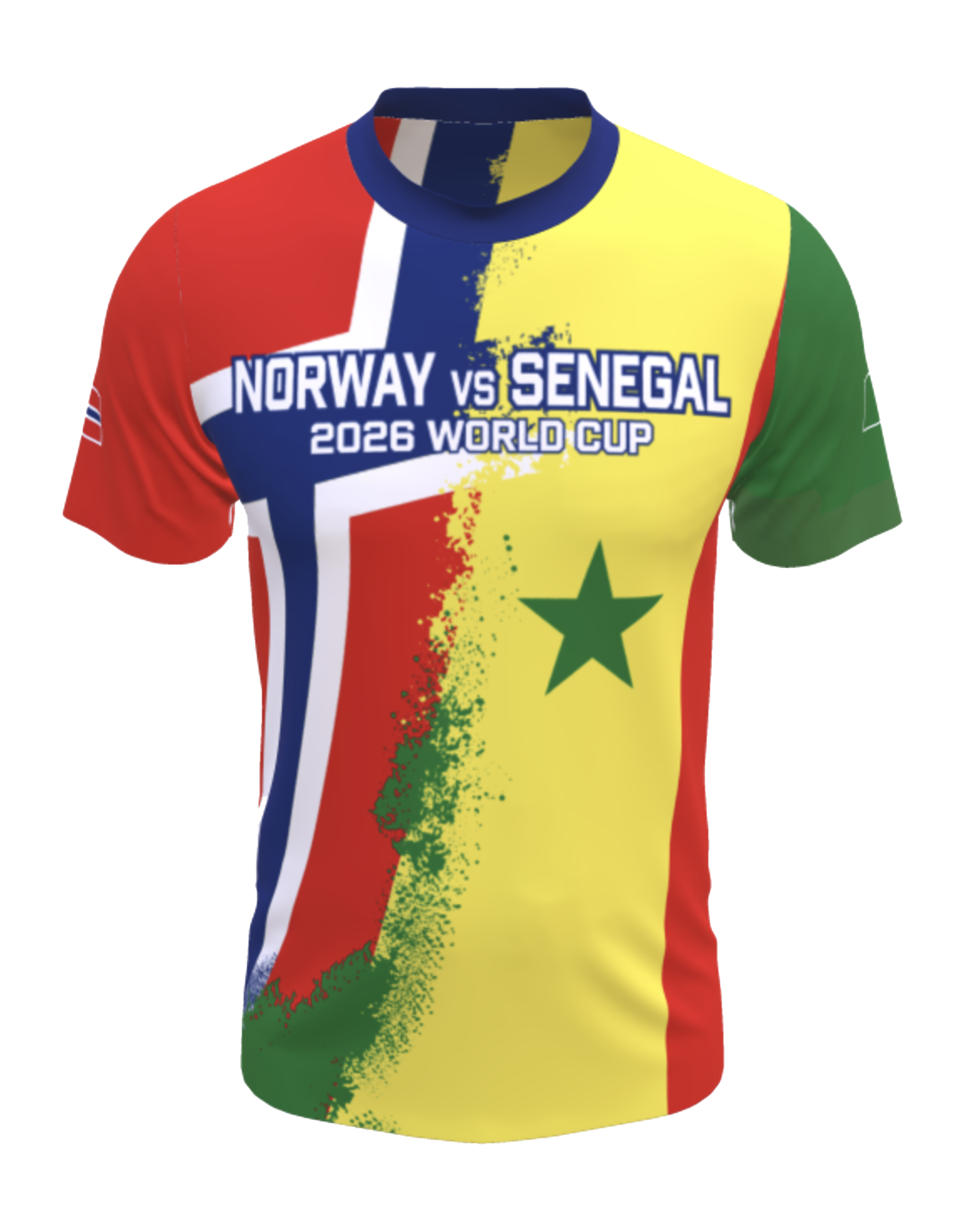 Fotball-VM 2026: Supporterdrakt Norge vs. Senegal