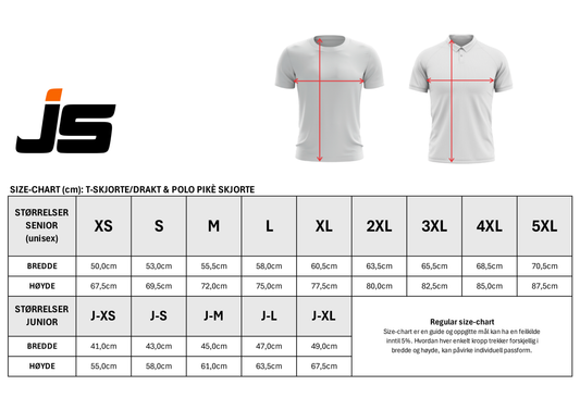 Teknisk t-shirt – Design selv