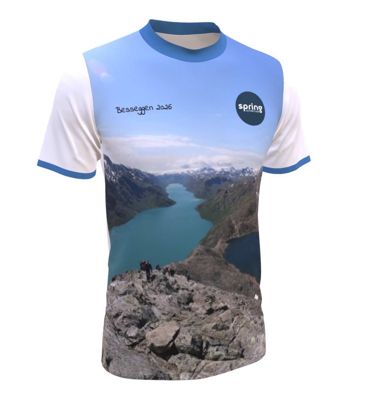 Spring Adventure Teknisk T-shirt – Design selv!
