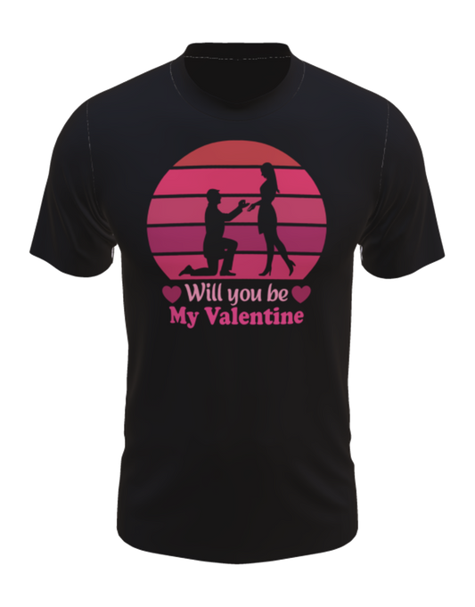 Valentine t-skjorte - Ferdig design