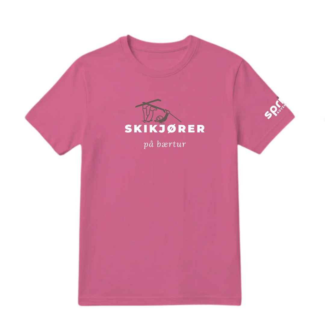 Skikjører på bærtur